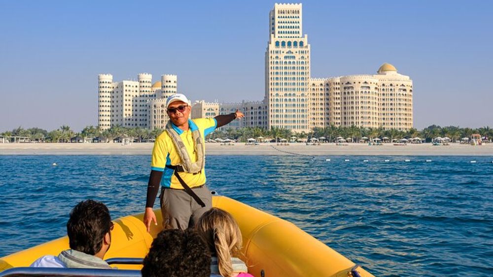 45 Minutes Ras Al Khaimah Sightseeing Speed Boat Tour 