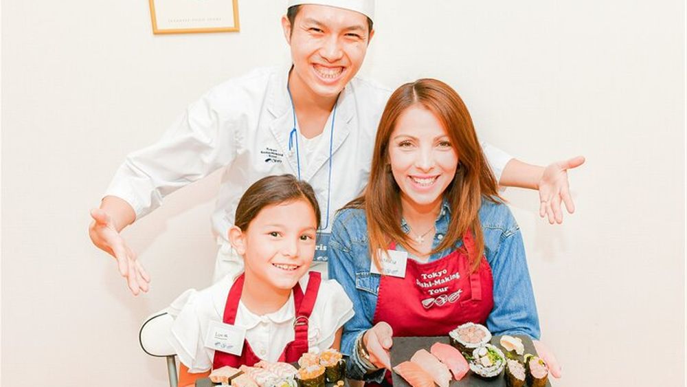 Sushi Making Class with English-Speaking Friendly Chef In Tokyo