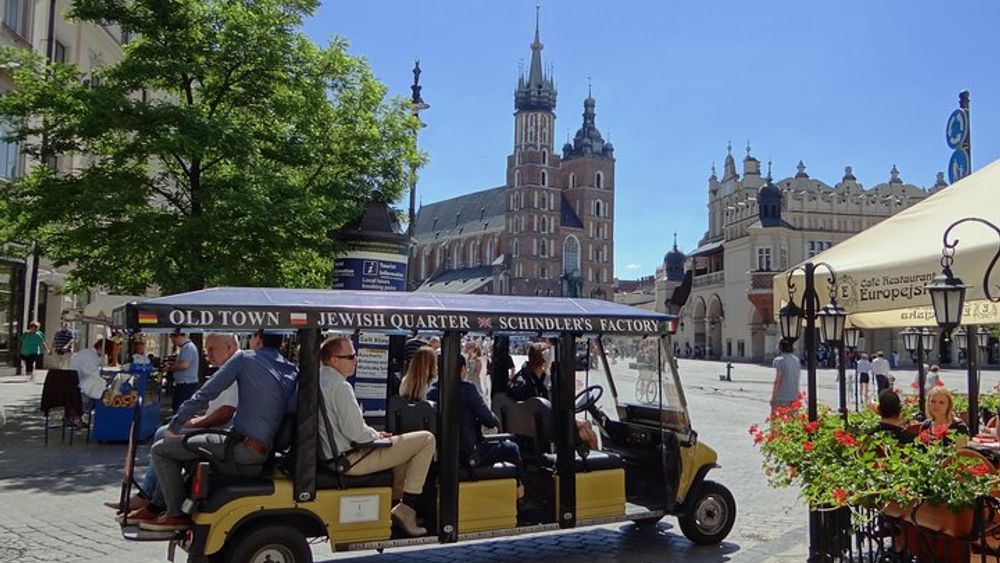 Krakow Grand City Golf Cart Tour
