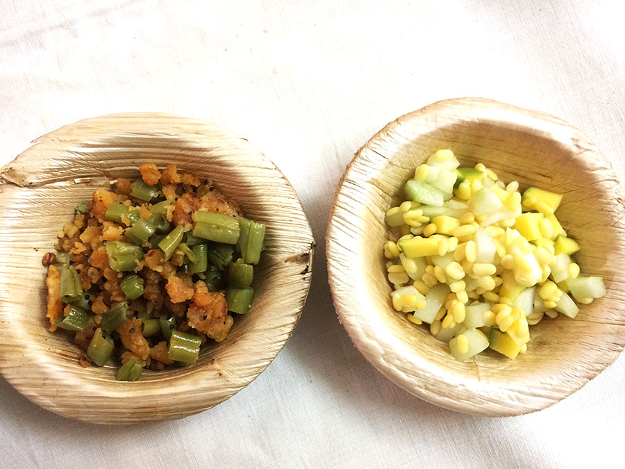 A Traditional Iyengar Vegetarian Meal in Chennai