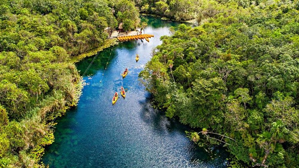 Cenote Tankah and Mayan Village Tour with Zipline, Canoes & Lunch