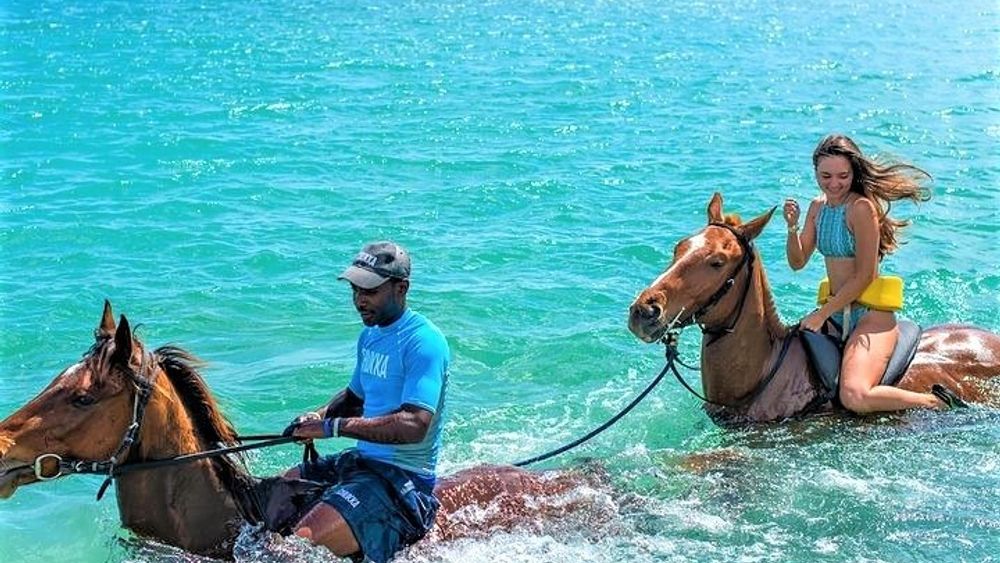 Chukka Horseback Ride & Swim with Hotel Pick-Up