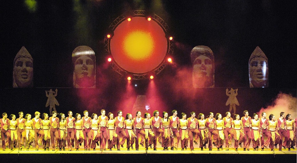 Fire of Anatolia at Gloria Aspendos Arena from Belek