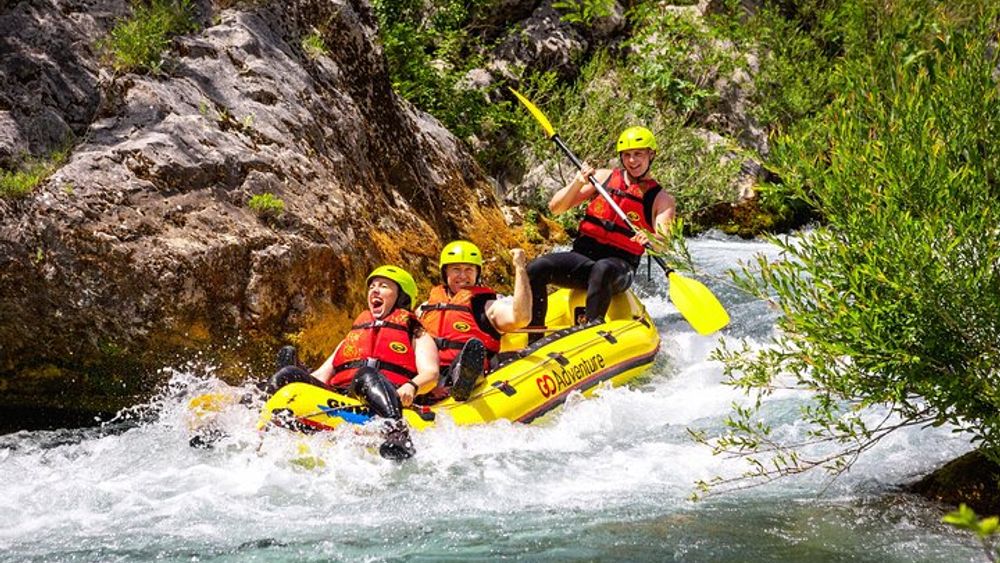 Rapid Rafting on Cetina River from Split