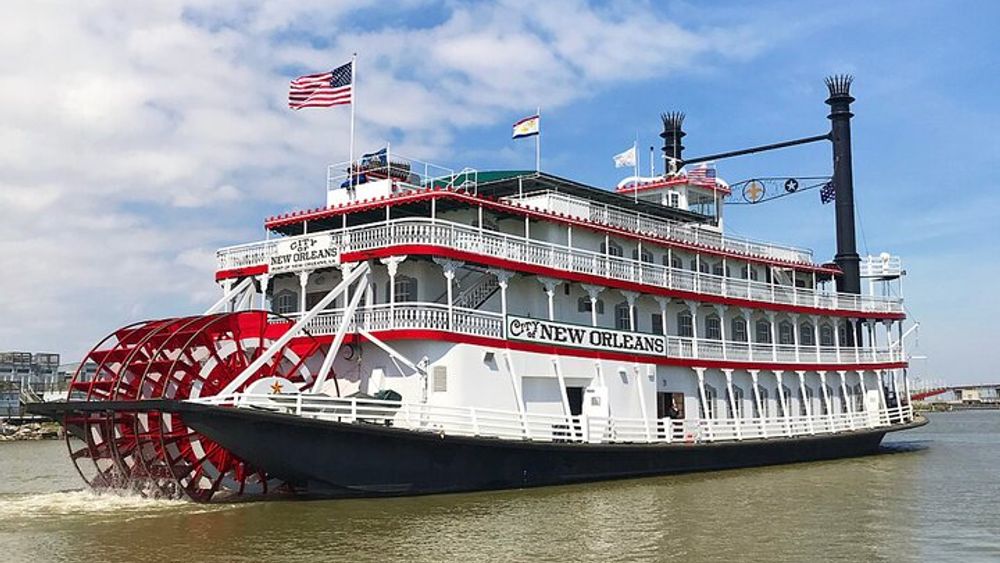 New Orleans Steamboat Natchez Harbor Cruise with Live Music