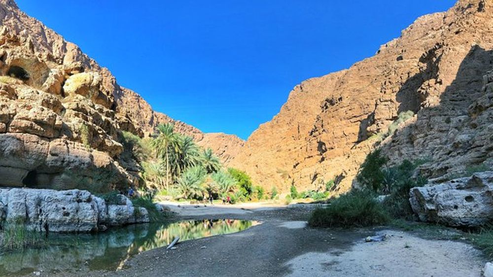 Wadi Shab and Bimmah Sinkhole Group Full Day Tour