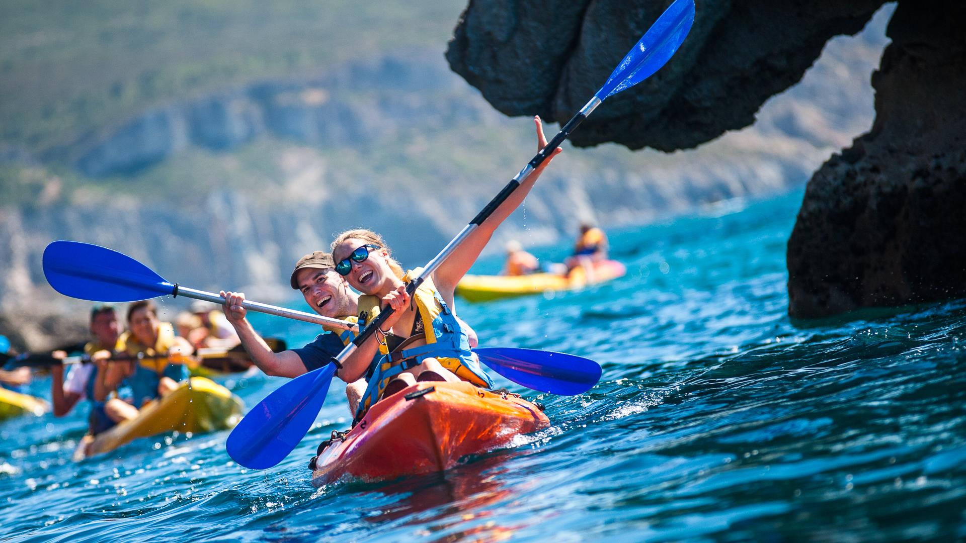Kayak Tour - Enseadas do Espichel (2 days)