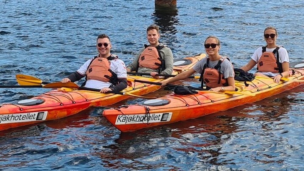 Kayak Tour in Copenhagen Harbor in May and September