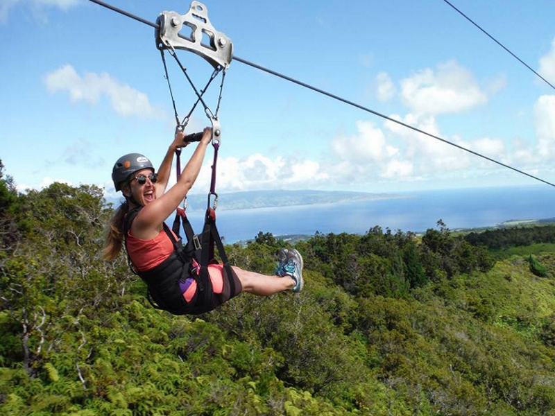 5 Line Zipline Tour