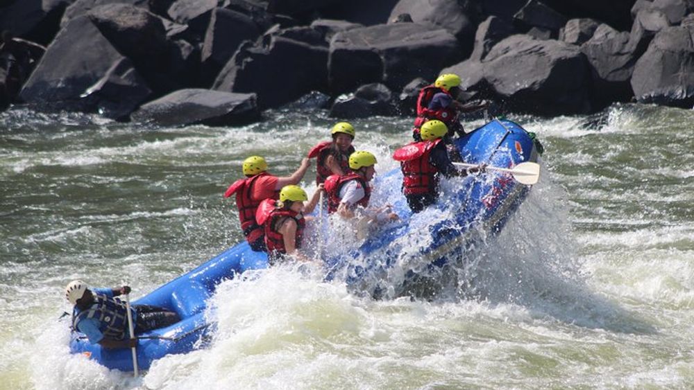 Half Day Zambezi Whitewater Rafting