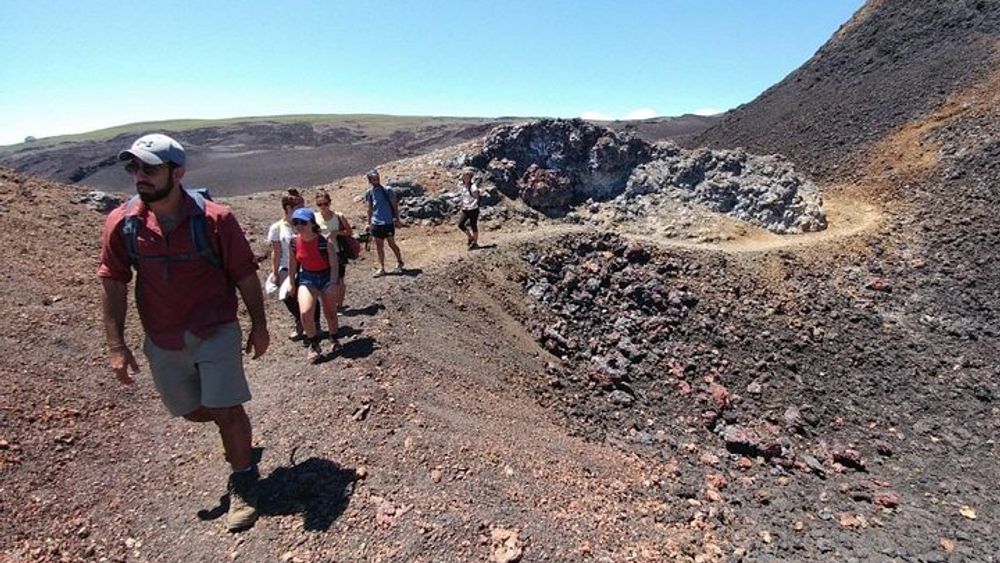 Sierra Negra and Chico Volcanoes Hiking Tour on Isabela Island