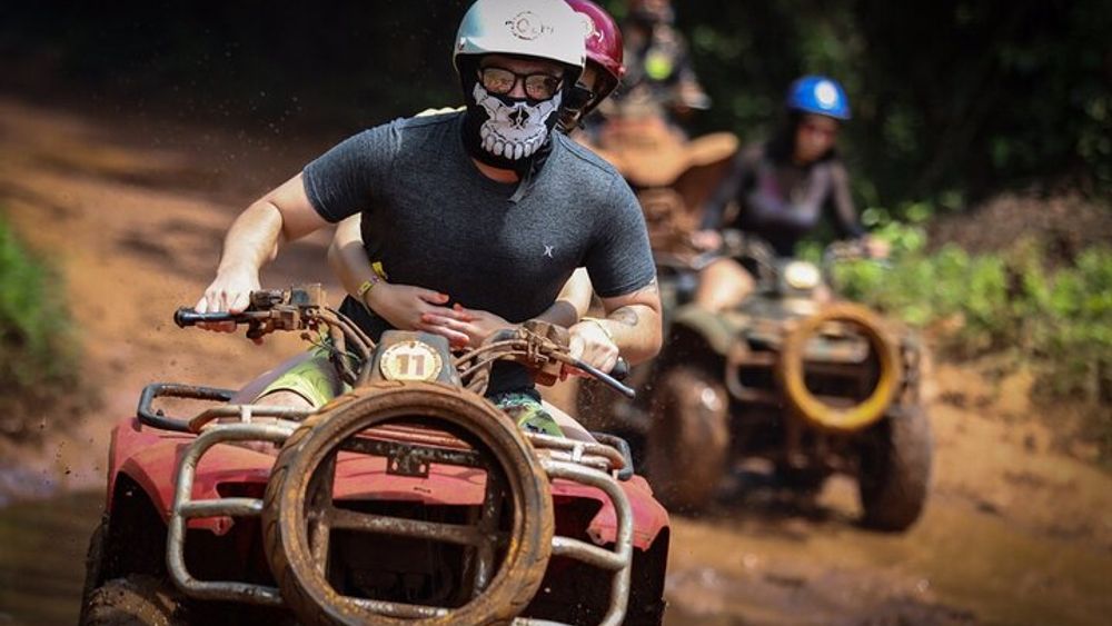 Cancun Combo Tour: Zip Line, ATV, and Cenote
