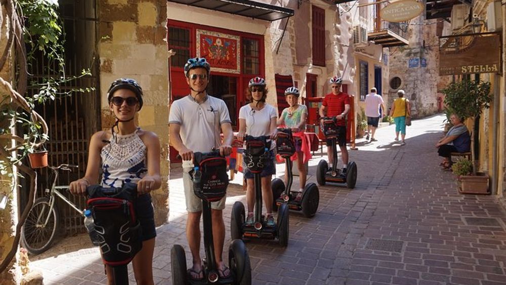 Small-Group Old City and Harbor Segway Tour in Chania