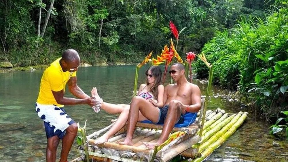 Lethe Bamboo Rafting With Limestone Foot Massage