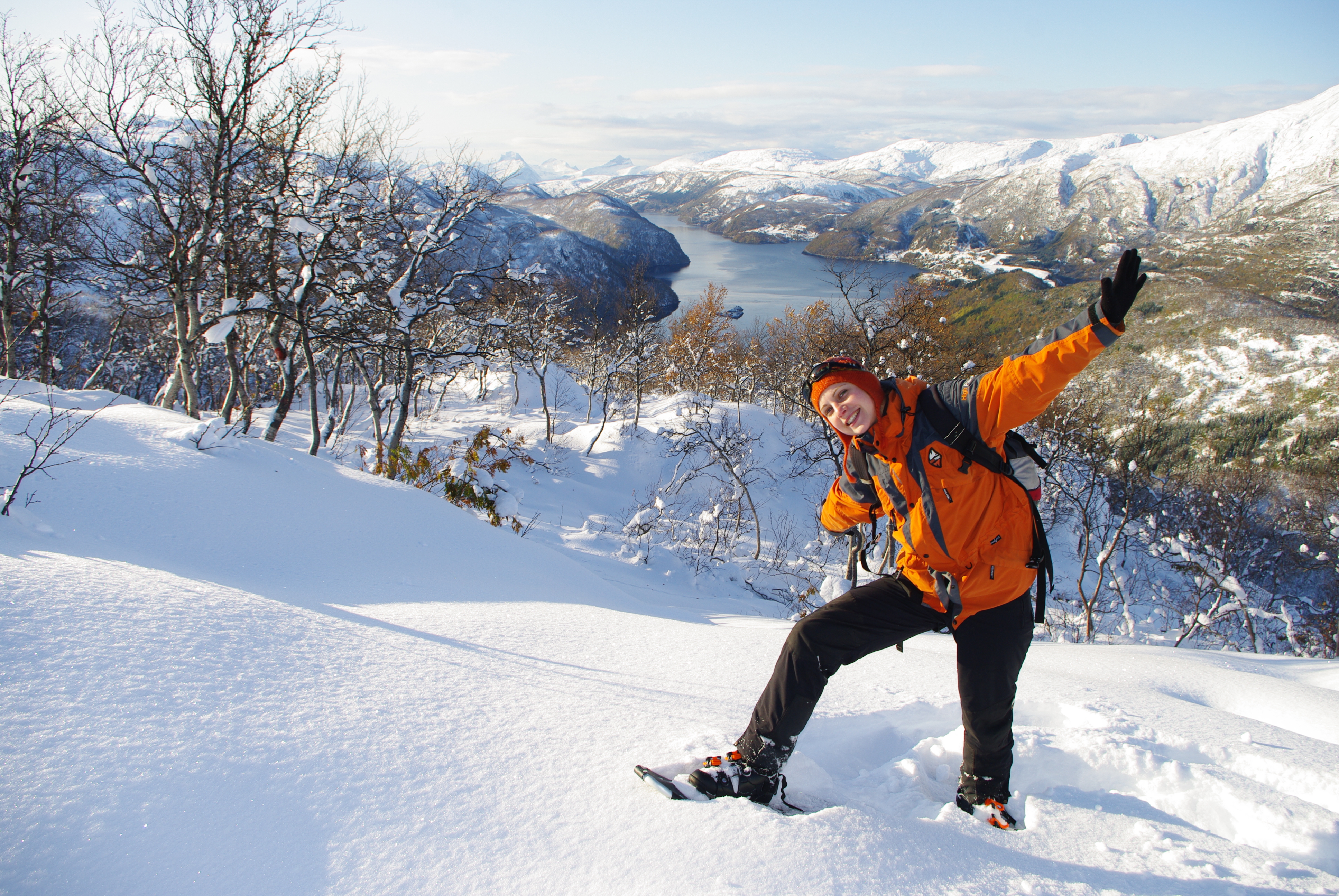 Day Trip - Snowshoeing in Bod, Northern Norway