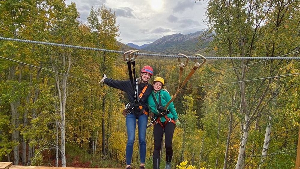 Canopy Zipline Tour in Mat Su Valley Just Outside of Anchorage
