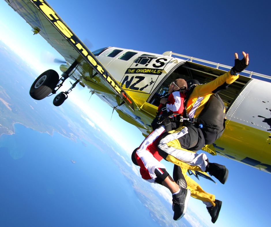 Skydive with Pick up from Rotorua