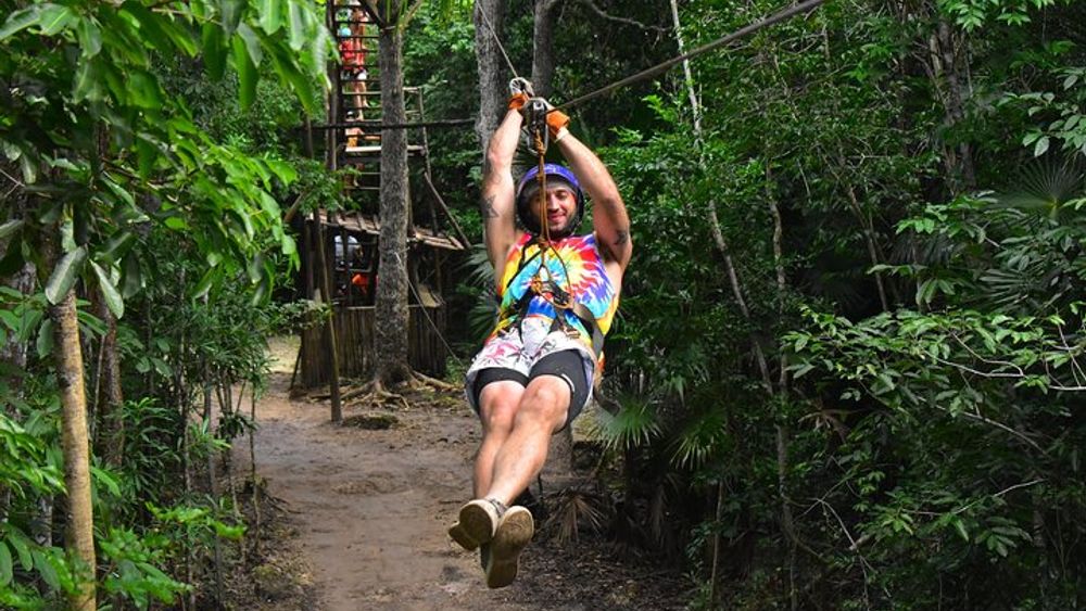 Single ATV, Horseback Riding, Ziplines and Cenote Swim
