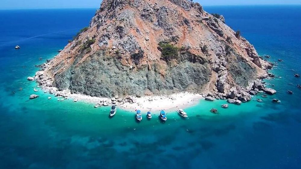 Suluada Boat Tour From Antalya (Maldives of Turkey) with Lunch & Hotel Transfer