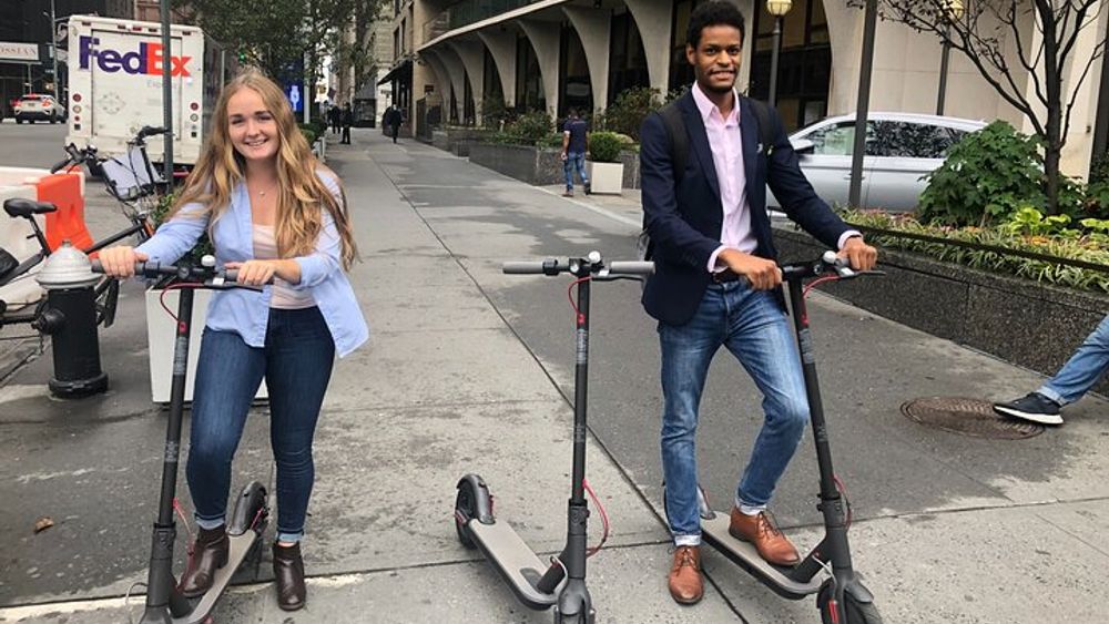 New York Central Park Electric Scooter Rental