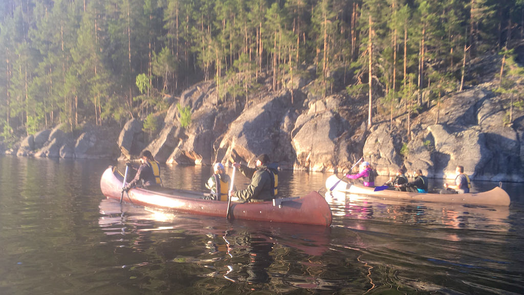 Canoeing Tour in Kolovesi National Park