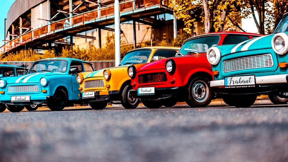 Prague: Tour by Vintage Trabant 601 Car
