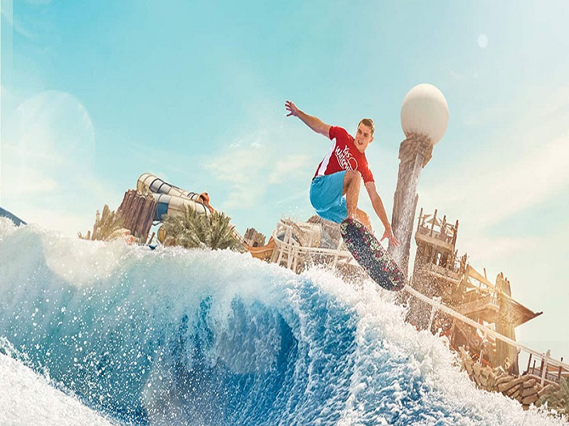 Abu Dhabi Yas Water World Ticket ex Dubai