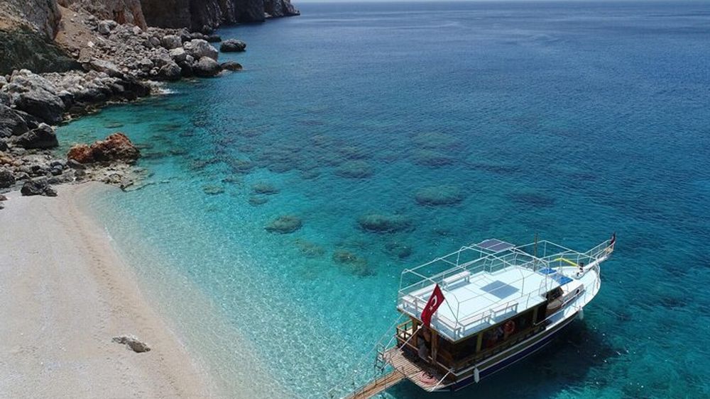 Antalya Suluada Boat Trip w/Lunch & Pickup (Maldives of Turkey)