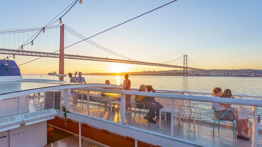 Lisbon Sunset Cruise with Wine & Snacks