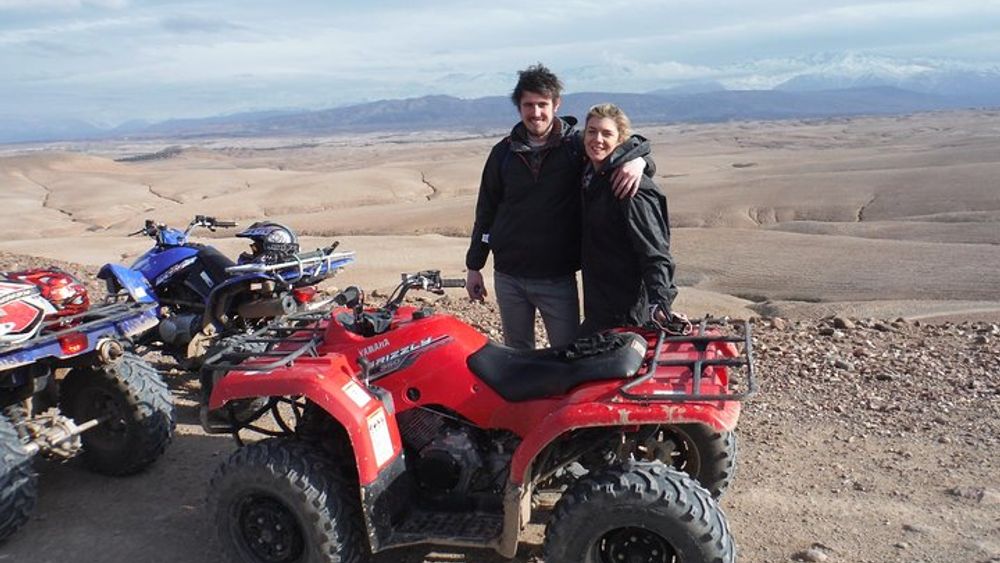 HALF DAY QUAD BIKING, lake Takerkoust & Desert Agafay