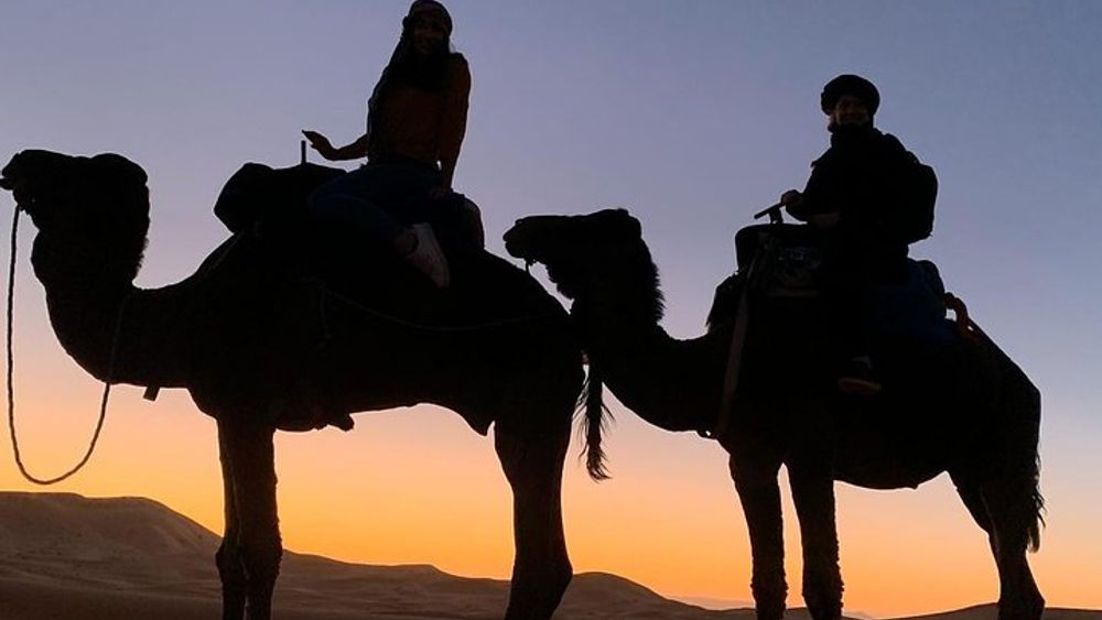 Marrakech Small-Group Agafay Desert Dinner with Camel Ride