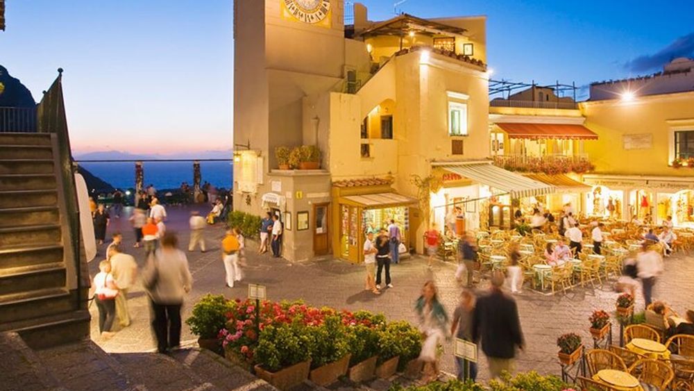 Capri Full-Day Tour by Minibus with Anacapri and Blue Grotto