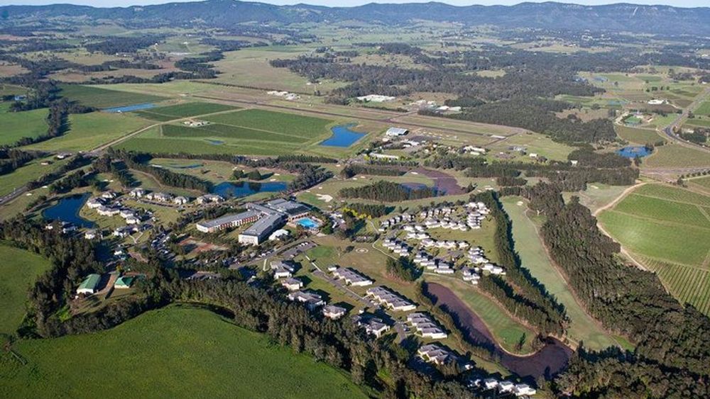 Cessnock to Hunter Valley Broken Back Range Helicopter Flight