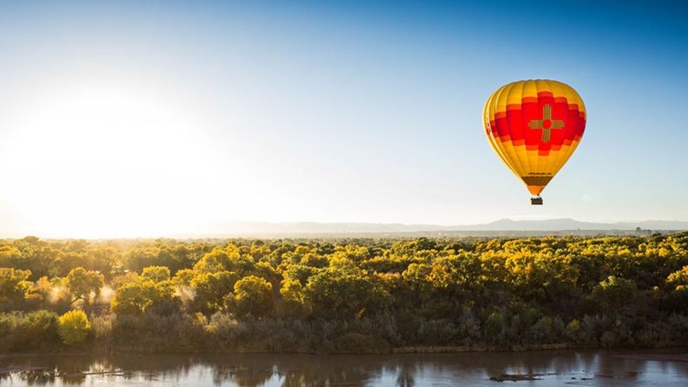 Albuquerque Hot Air Balloon Ride at Sunrise