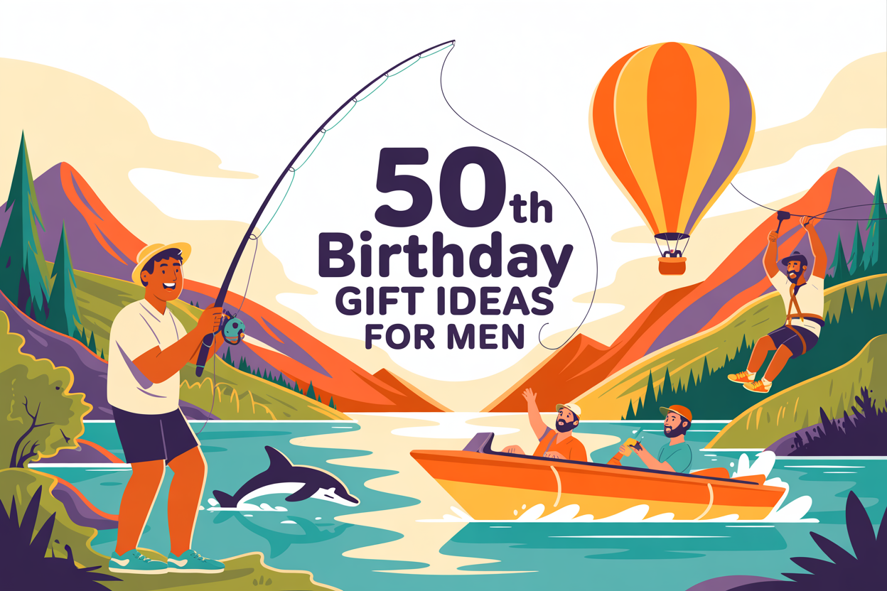 50th Birthday Gift Ideas for Men: Experiences to Celebrate the Milestone